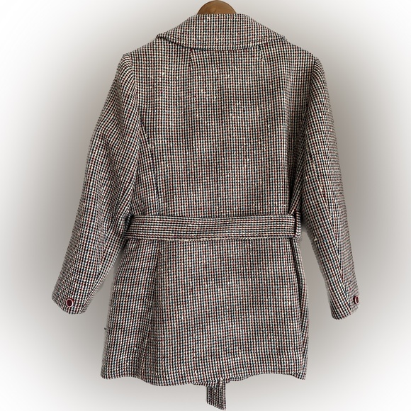 Tweed Pea Coat - Picture 3 of 9